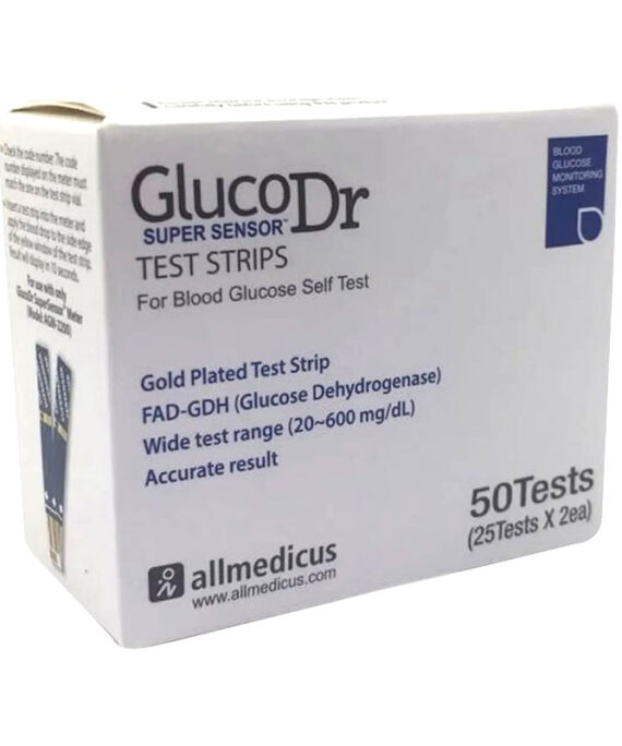 جلوكودكتور - شرائط سكر - GlucoDr Test Strips