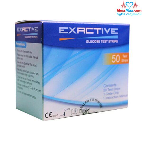 اكساكتيف - شرائط سكر - Exactive Test Strips