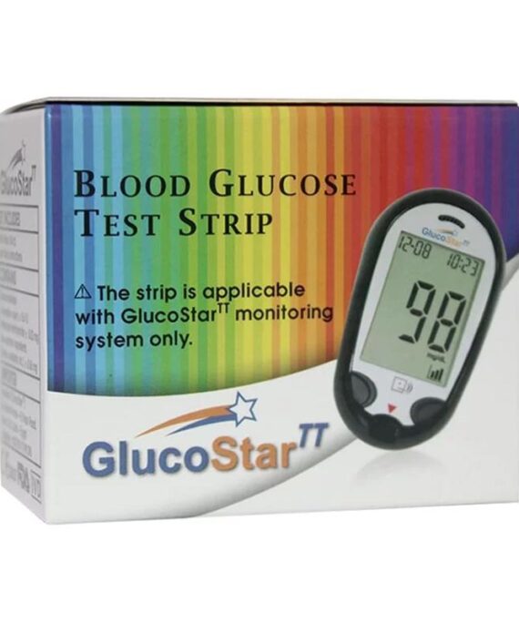 جلوكوستار تي تي - شرائط سكر - GlucoStar TT Test Strips