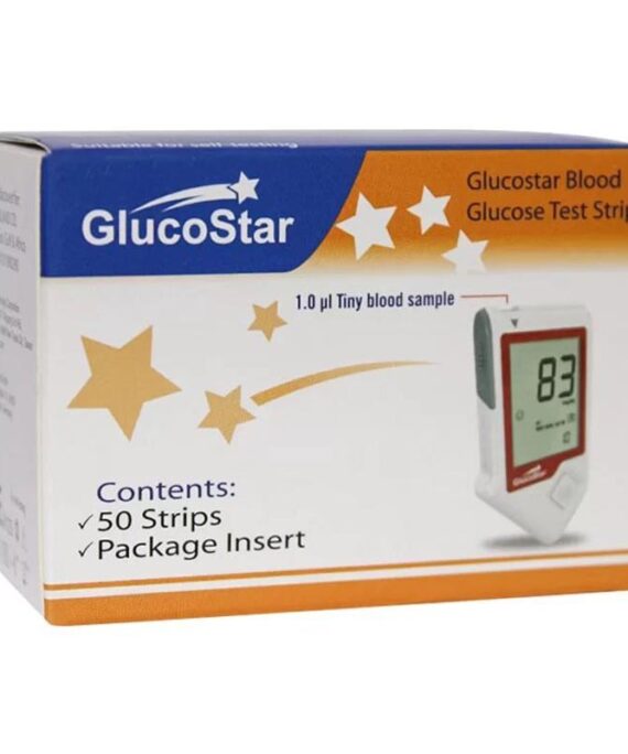 جلوكوستار - شرائط سكر - GlucoStar Test Strips