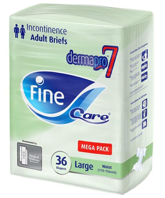 فاين كير لارج - حفاضات كبار السن 36 قطعة - Fine Care Large