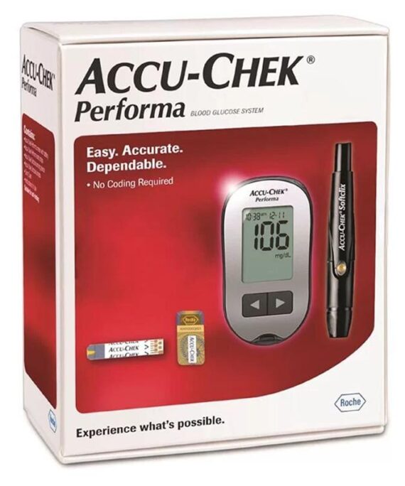 جهاز سكر اكيوتشيك بيرفورما - Accu-Chek Performa - Blood Glucose Monitor