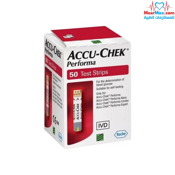 اكيوتشيك بيرفورما - شرائط سكر - Accuchek Performa Test Strips