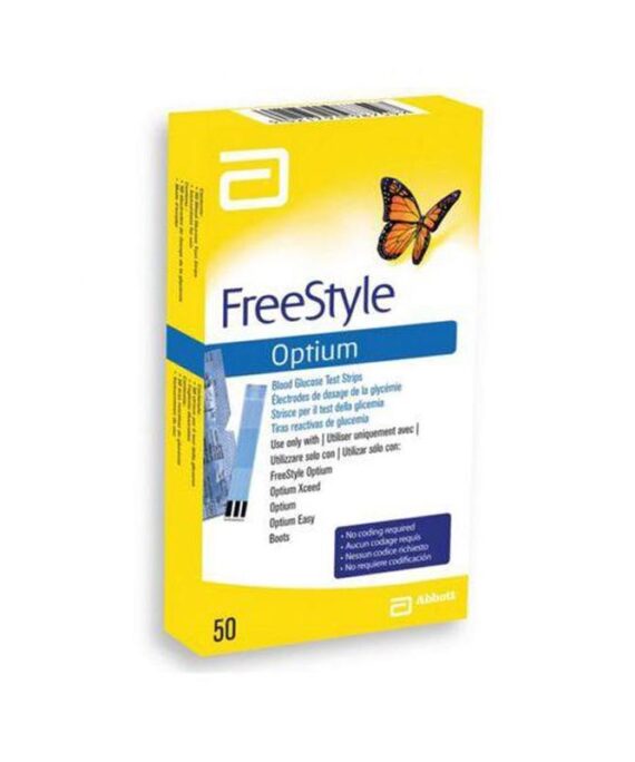 فريستايل اوبتيم - شرائط سكر - FreeStyle Optium Test Strips