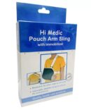 حامل ذراع بمثبت هاي ميديك - Pouch Arm Sling HiMedic متاح جميع المقاسات من المقاس الوسط وحتي أكبر مقاس