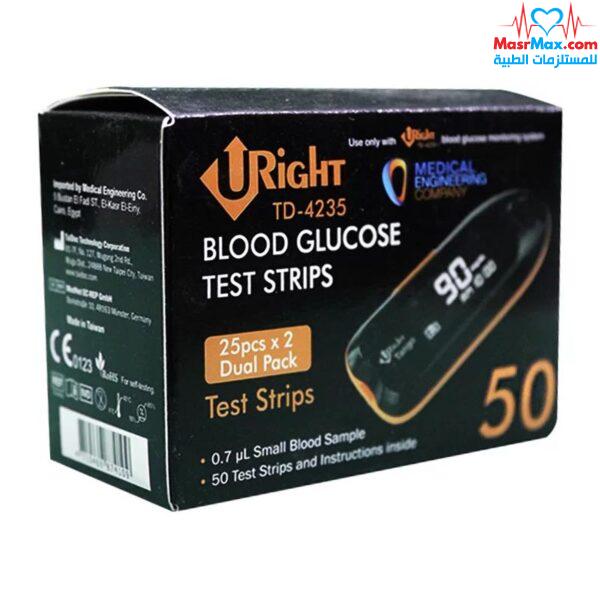 يو رايت تانجو - شرائط سكر - URight Tango TD-4235 Test Strips