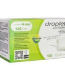 سنون قلم انسولين بولندي Droplet Pen Needle 4mm - صناعة بولندا - عدد 100 قطعة