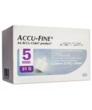 سنون قلم انسولين أكيو فاين Accu Fine Pen Needle 5mm - عدد 100 قطعة